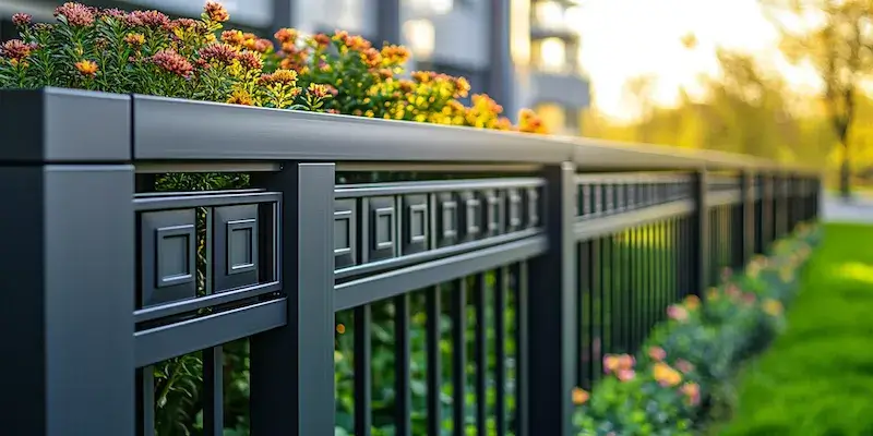 Polnische Gartenzäune