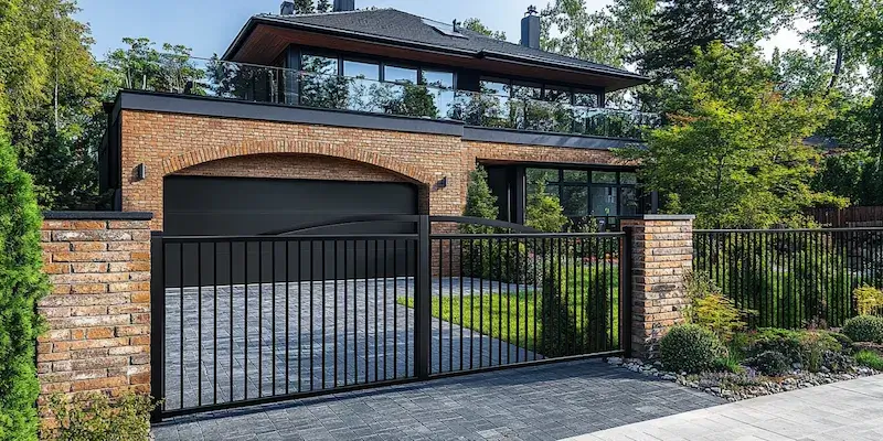 Sichtschutzzaun aus Polen