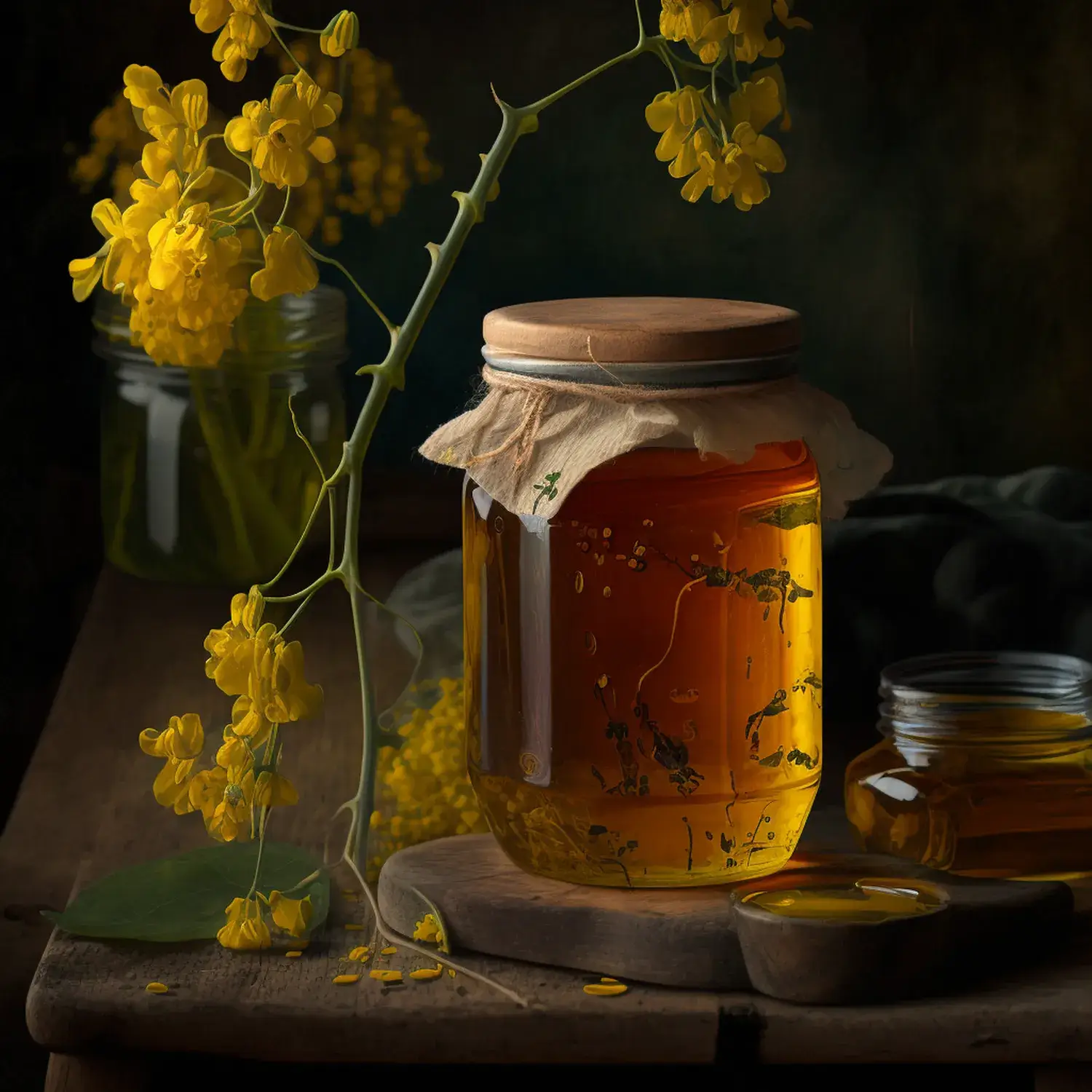 Zdrowy miód wrzosowy