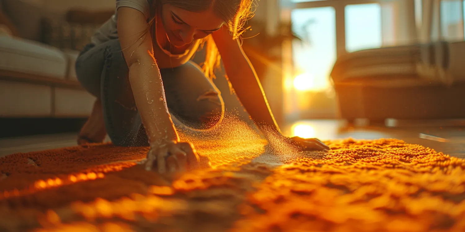 Pranie dywanu na mokro